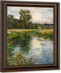 A Quiet Afternoon By Louis Aston Knight Fine Art Print