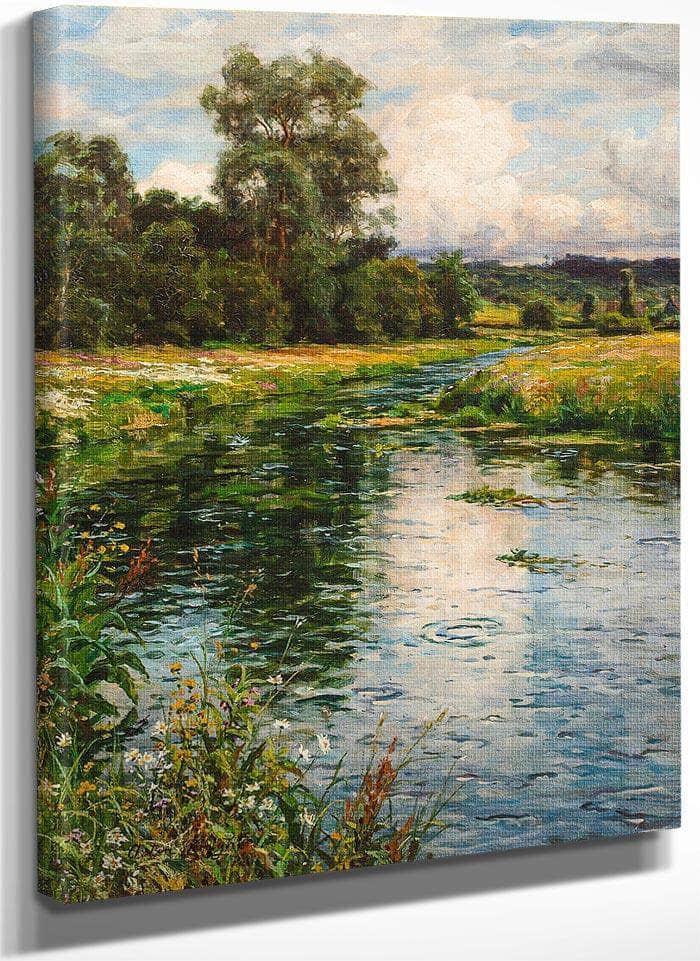 A Quiet Afternoon By Louis Aston Knight Fine Art Print