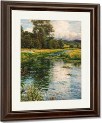 A Quiet Afternoon By Louis Aston Knight Fine Art Print