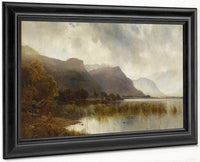 A Quiet Loch By Alfred De Breanski Fine Art Print