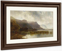 A Quiet Loch By Alfred De Breanski Fine Art Print