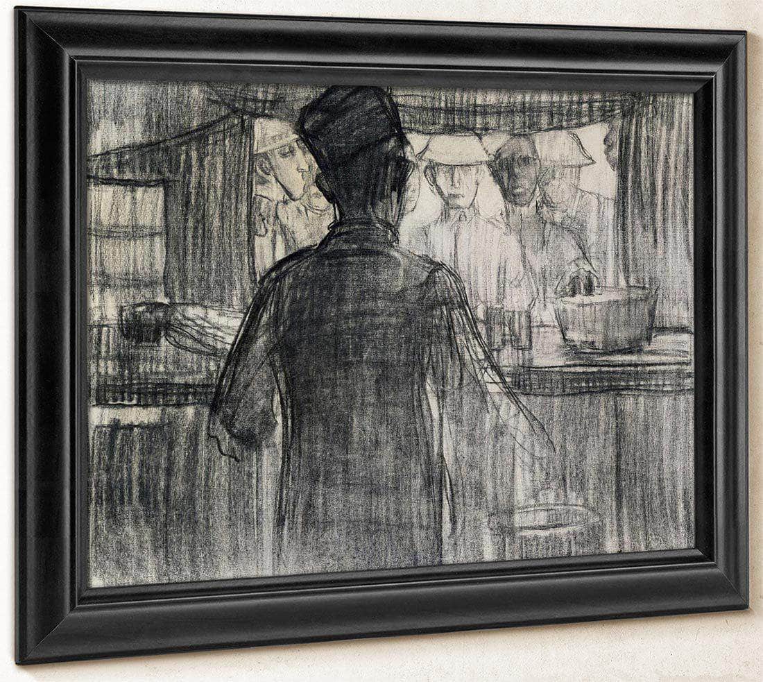 A.R.C. Canteen, World War I By Henry Ossawa Tanner Fine Art Print