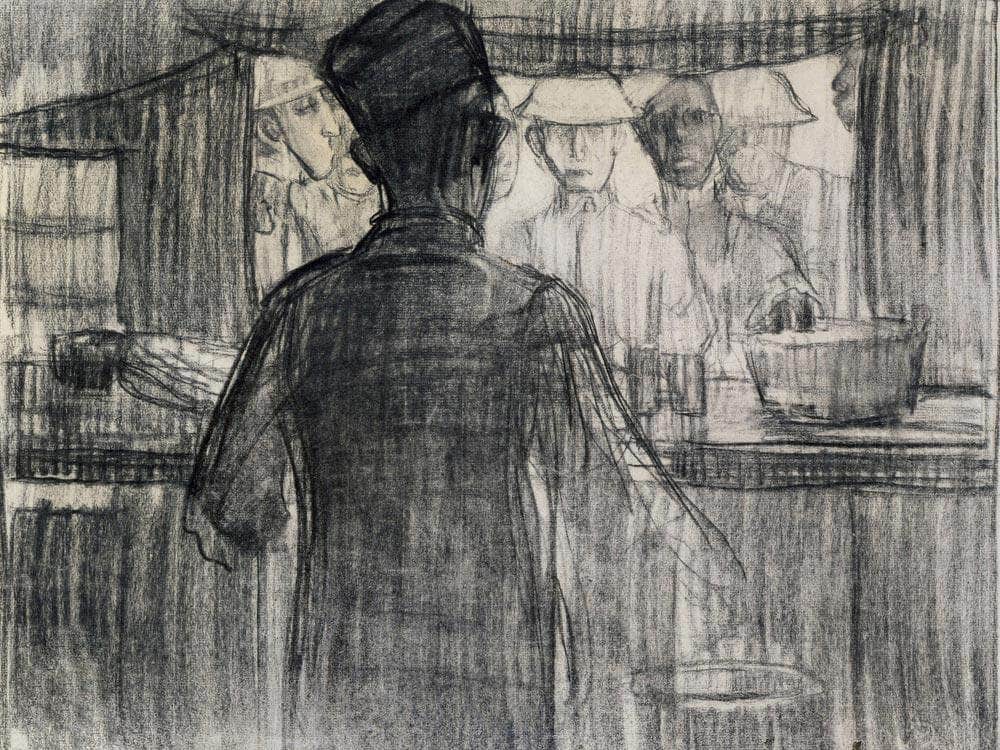 A.R.C. Canteen, World War I By Henry Ossawa Tanner Fine Art Print