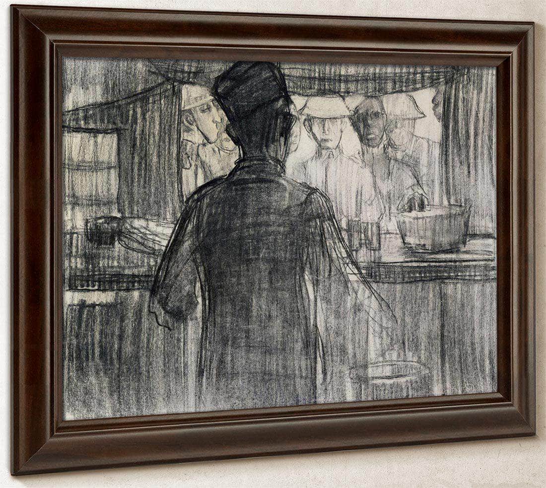 A.R.C. Canteen, World War I By Henry Ossawa Tanner Fine Art Print