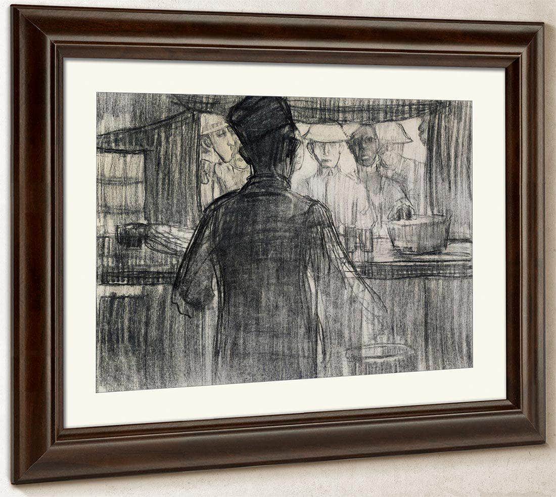 A.R.C. Canteen, World War I By Henry Ossawa Tanner Fine Art Print