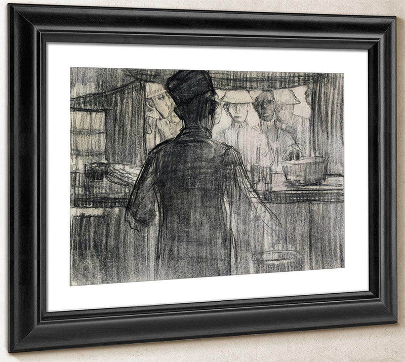 A.R.C. Canteen, World War I By Henry Ossawa Tanner Fine Art Print