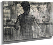 A.R.C. Canteen, World War I By Henry Ossawa Tanner Fine Art Print