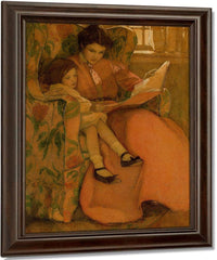 A Rainy Day Dream Blocks Original Illustration 1908 By Jessie Willcox Smith Fine Art Print