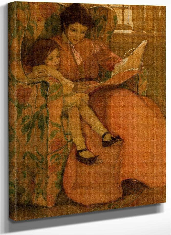 A Rainy Day Dream Blocks Original Illustration 1908 By Jessie Willcox Smith Fine Art Print
