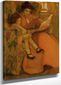 A Rainy Day Dream Blocks Original Illustration 1908 By Jessie Willcox Smith Fine Art Print