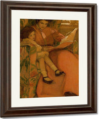 A Rainy Day Dream Blocks Original Illustration 1908 By Jessie Willcox Smith Fine Art Print