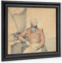 A Rare Work On Paper Portraying Prince William Frederick, Duke Of Gloucester And Edinburgh (1776–1834) By William Henry Walker Fine Art Print