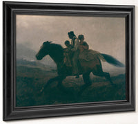 A Ride For Liberty    The Fugitive Slaves By Eastman Johnson Fine Art Print