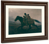 A Ride For Liberty    The Fugitive Slaves By Eastman Johnson Fine Art Print