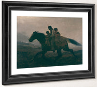 A Ride For Liberty    The Fugitive Slaves By Eastman Johnson Fine Art Print