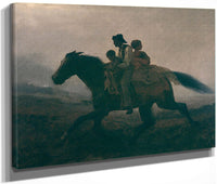 A Ride For Liberty    The Fugitive Slaves By Eastman Johnson Fine Art Print