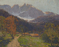 A Road To Alpine Homes By Edgar Payne Fine Art Print