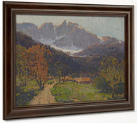 A Road To Alpine Homes By Edgar Payne Fine Art Print