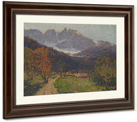A Road To Alpine Homes By Edgar Payne Fine Art Print