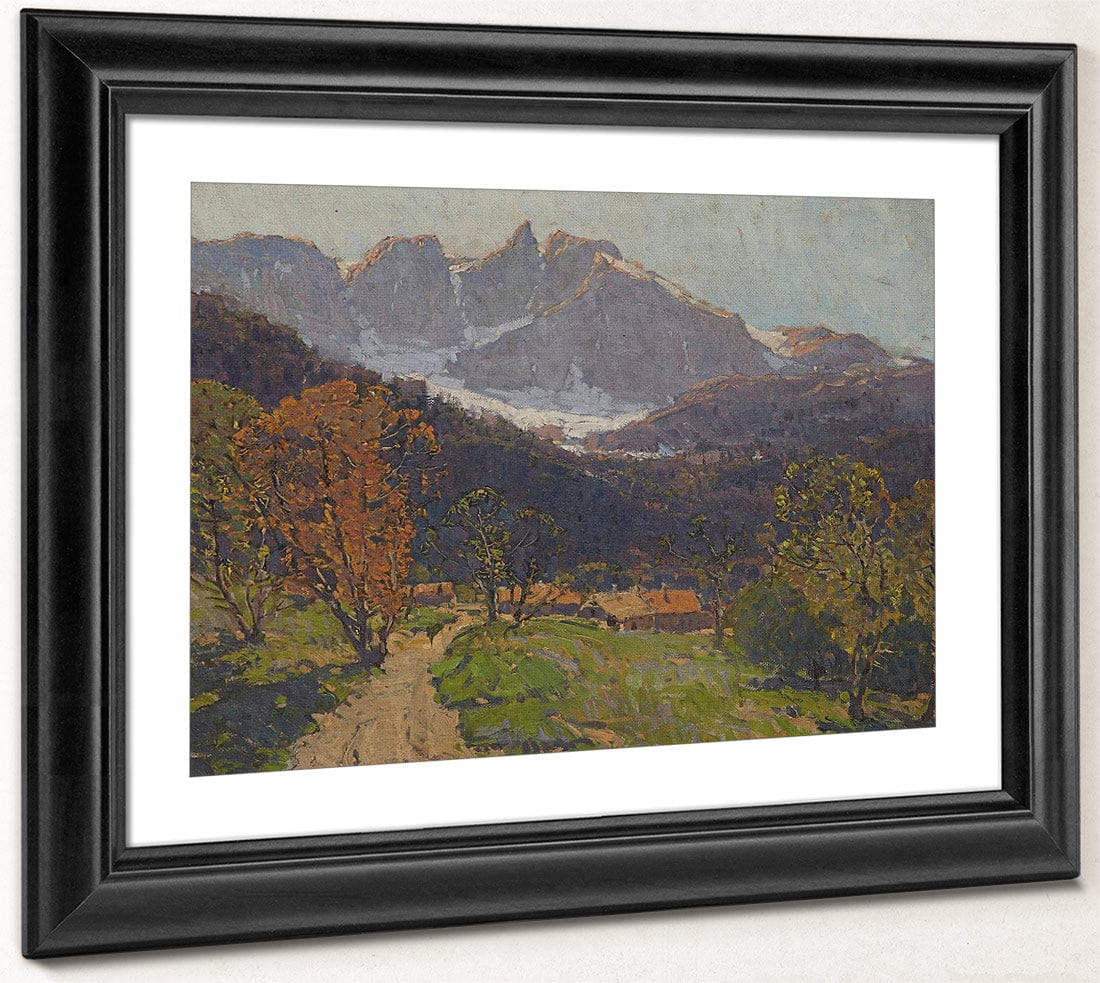 A Road To Alpine Homes By Edgar Payne Fine Art Print