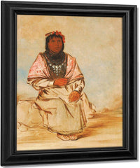 A Seminole Woman By George Catlin Fine Art Print