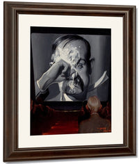 A Silent Comedy Probable Magazine Cover 1927 By Leslie Thrasher Fine Art Print