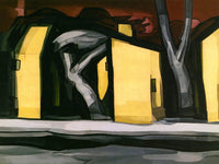 A Situation In Yellow By Oscar Bluemner Fine Art Print