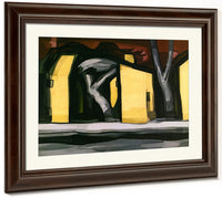 A Situation In Yellow By Oscar Bluemner Fine Art Print
