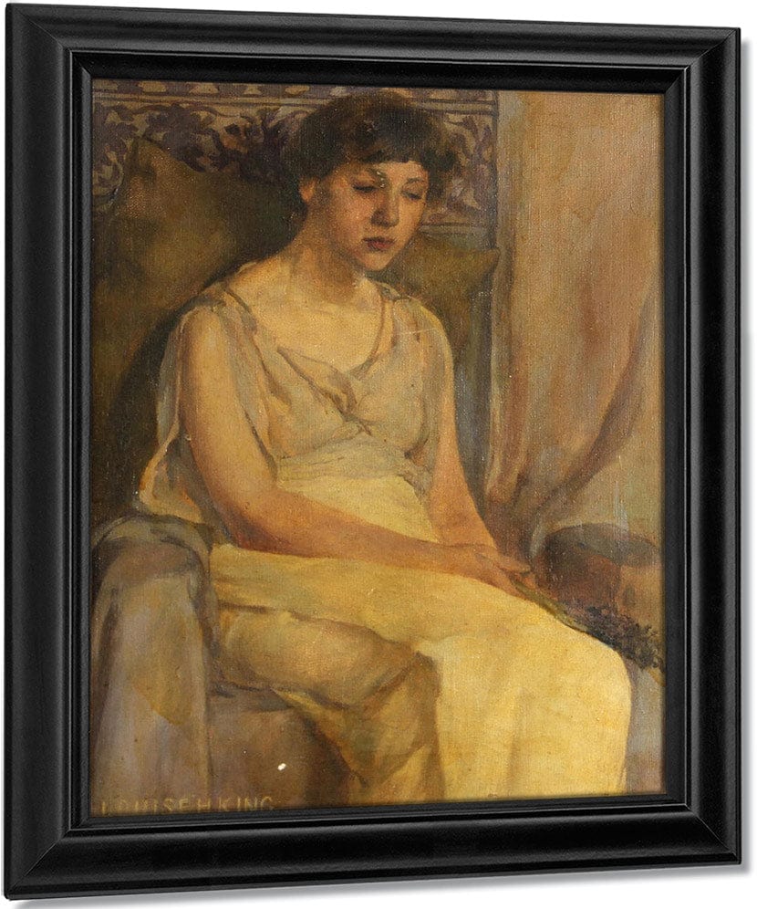 A Solemn Beauty By Louise Howland King Cox Fine Art Print