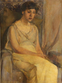 A Solemn Beauty By Louise Howland King Cox Fine Art Print