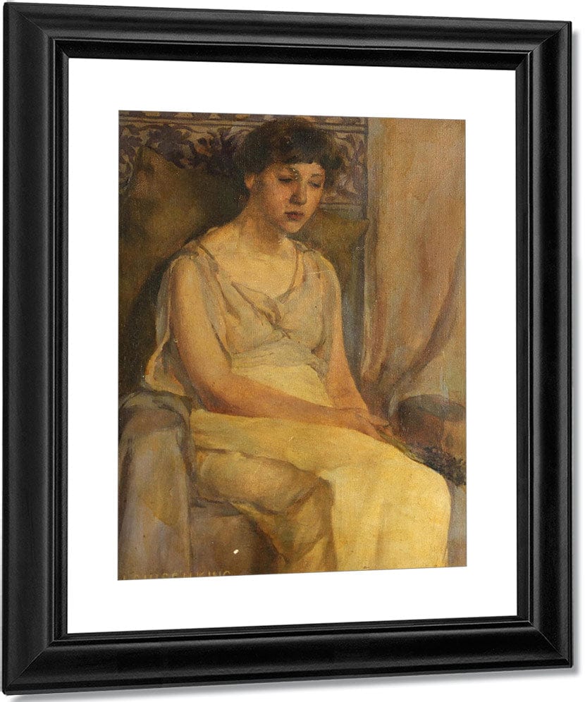 A Solemn Beauty By Louise Howland King Cox Fine Art Print