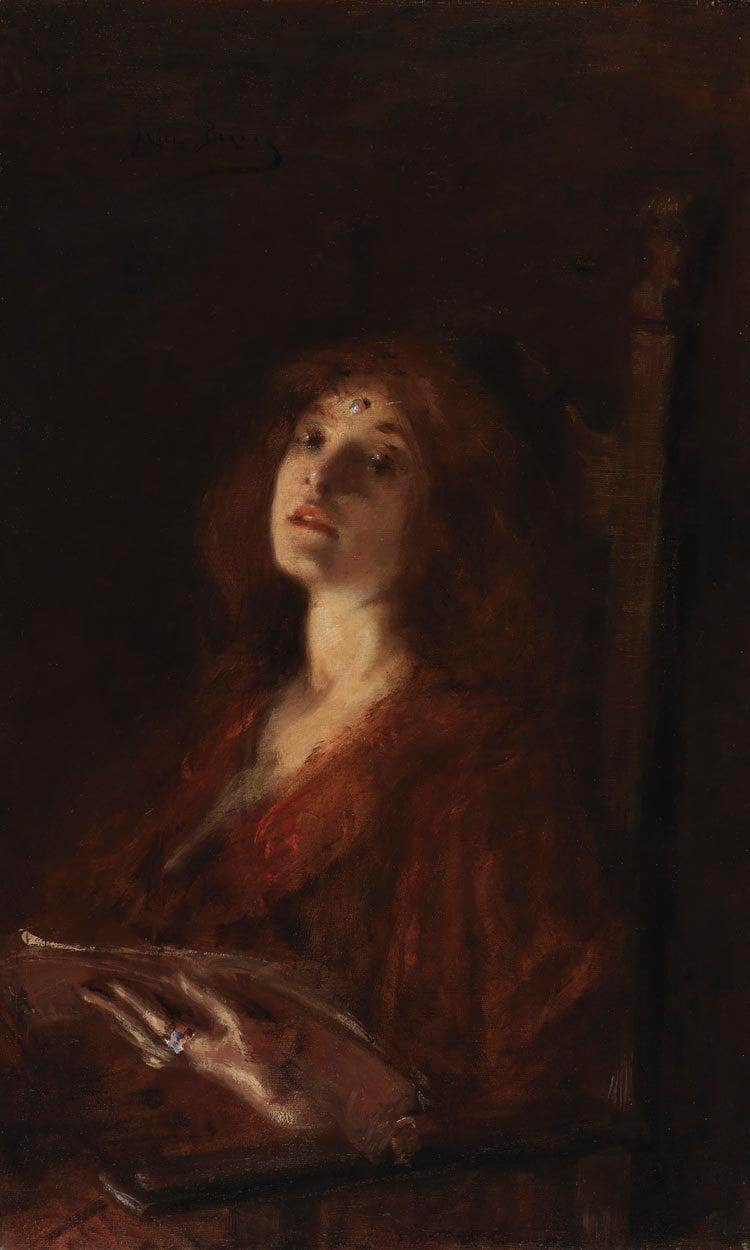 A Song By Alice Pike Barney Fine Art Print