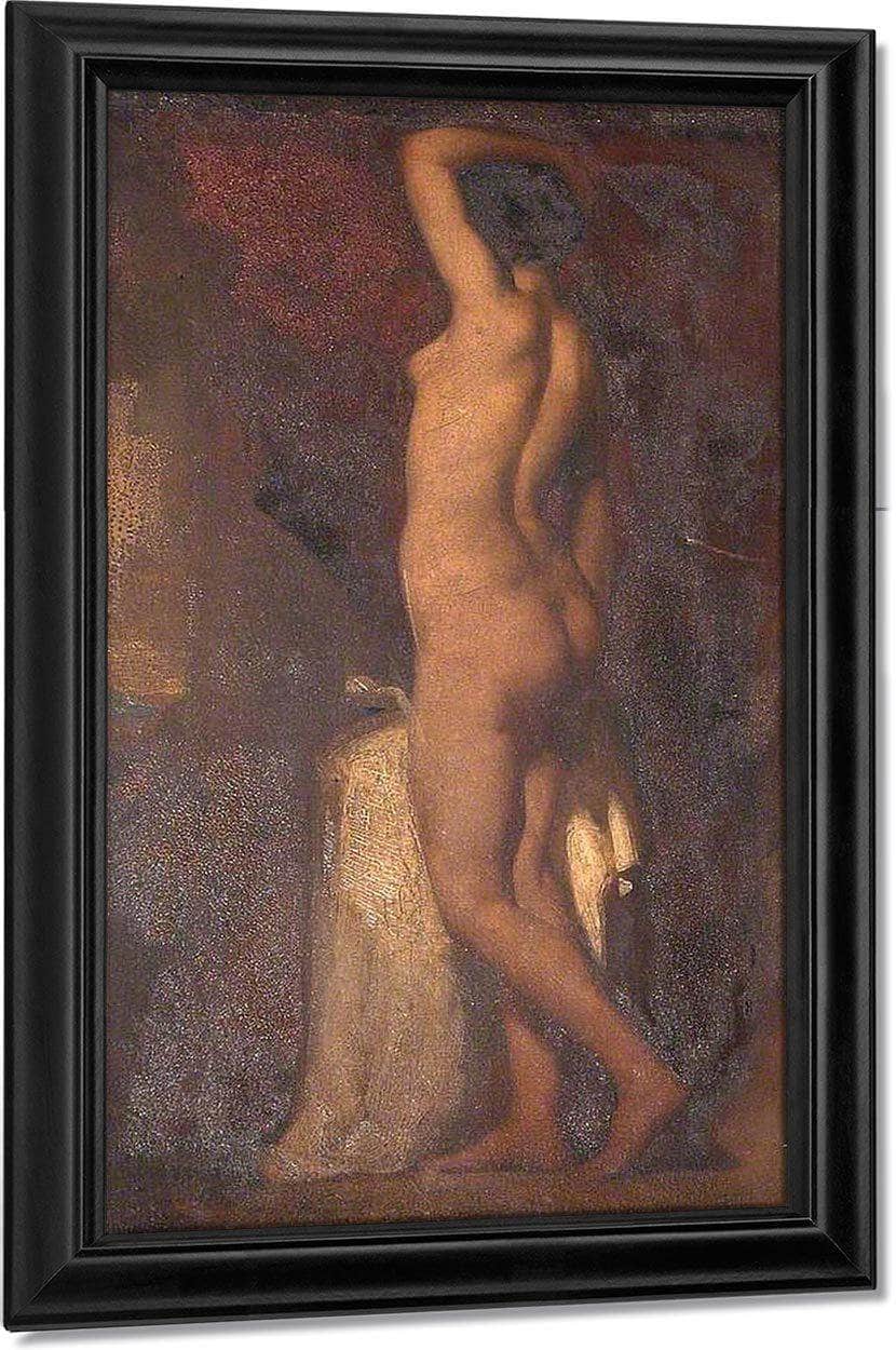 A Standing Female Nude By William Etty Fine Art Print