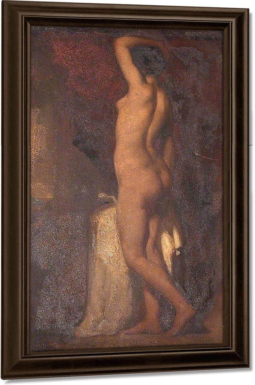A Standing Female Nude By William Etty Fine Art Print