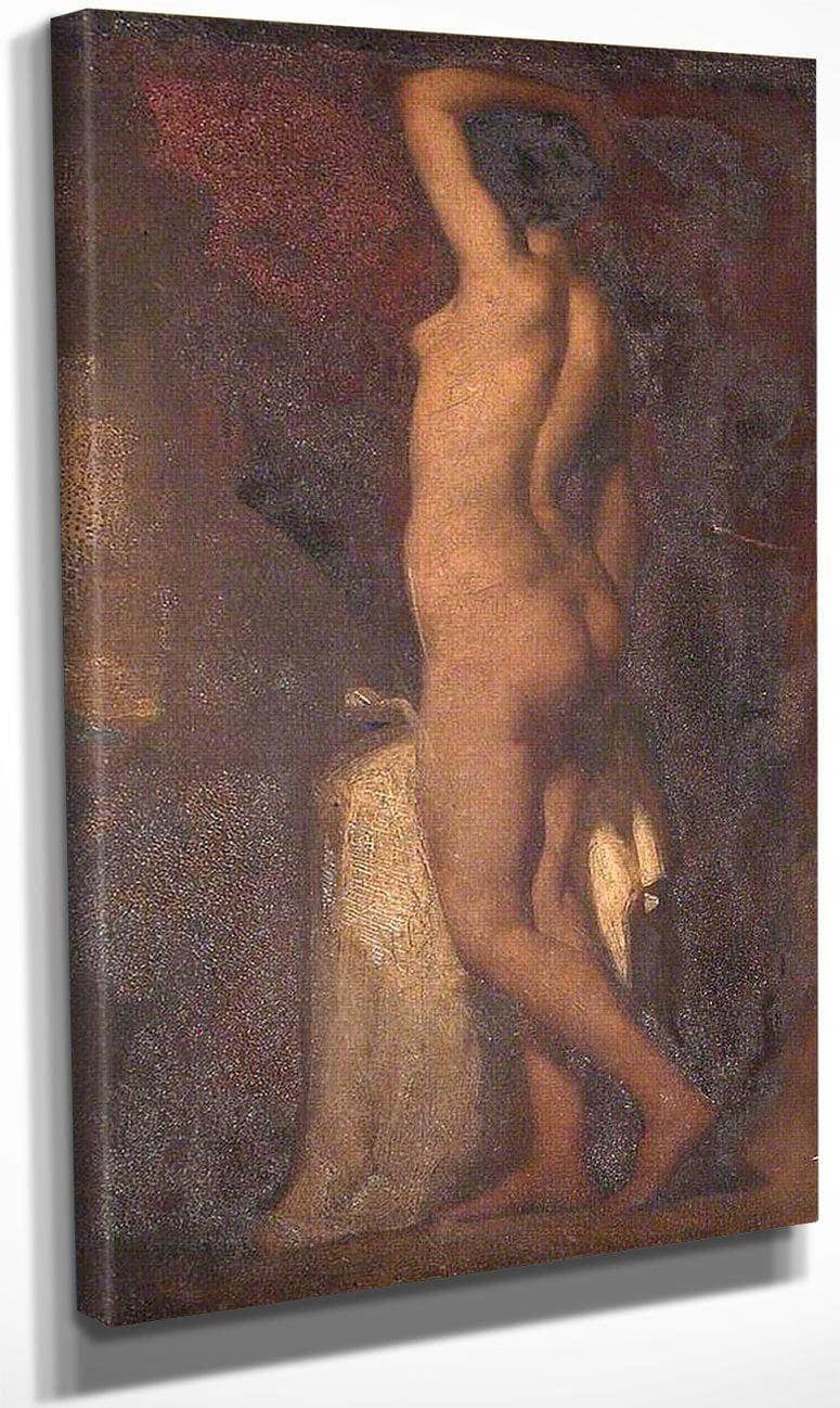 A Standing Female Nude By William Etty Fine Art Print