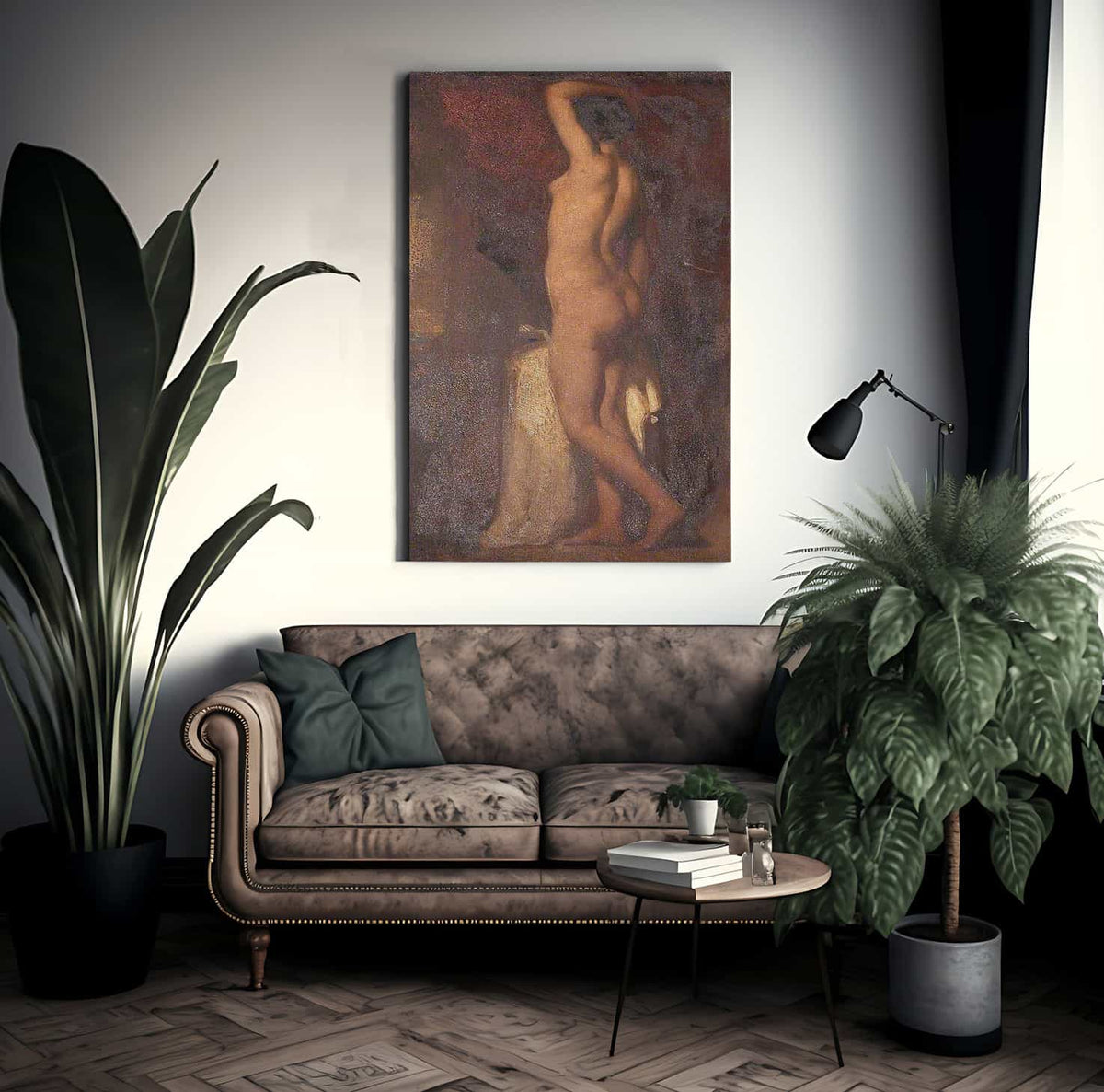 A Standing Female Nude By William Etty Fine Art Print