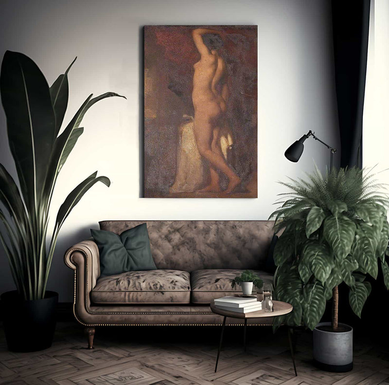A Standing Female Nude By William Etty Fine Art Print
