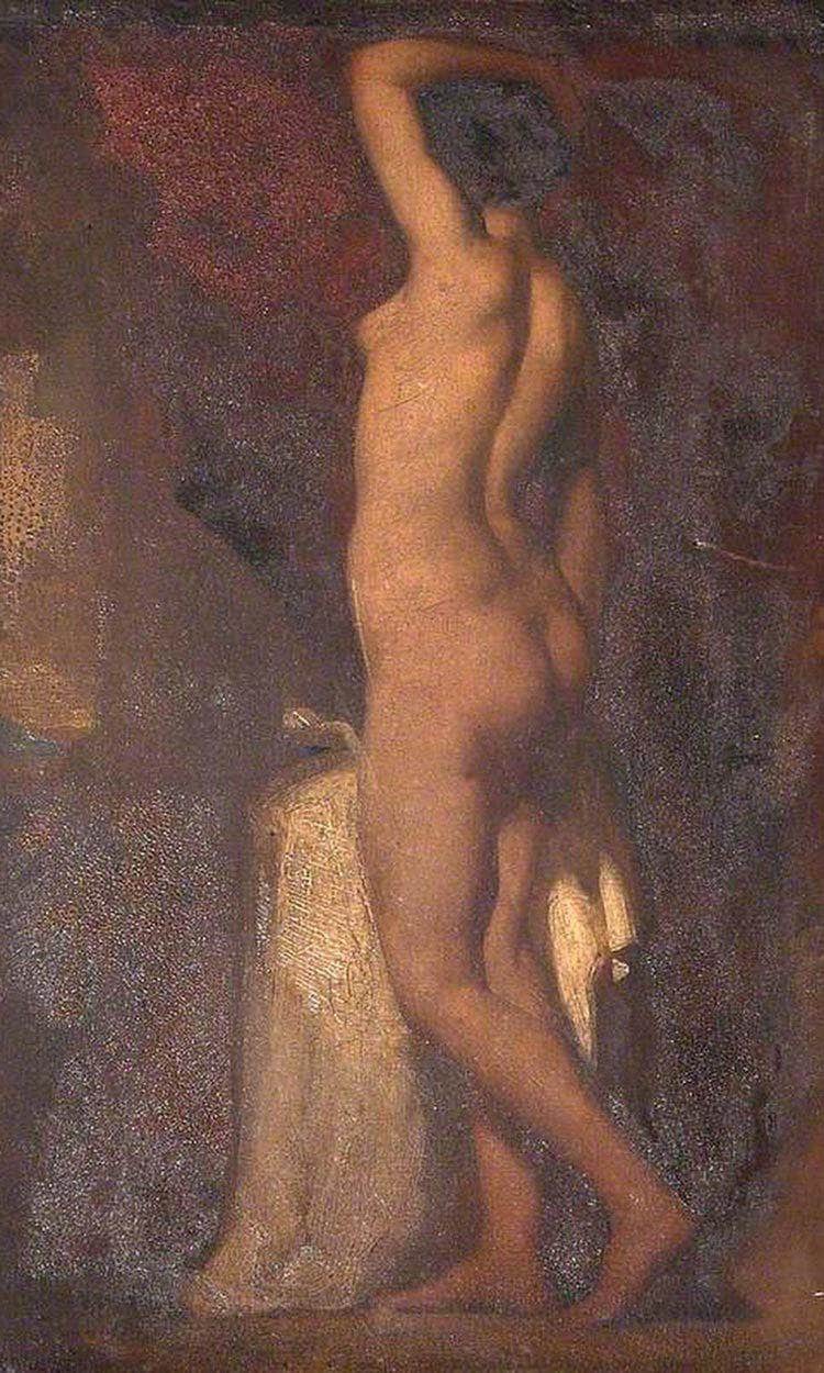 A Standing Female Nude By William Etty Fine Art Print