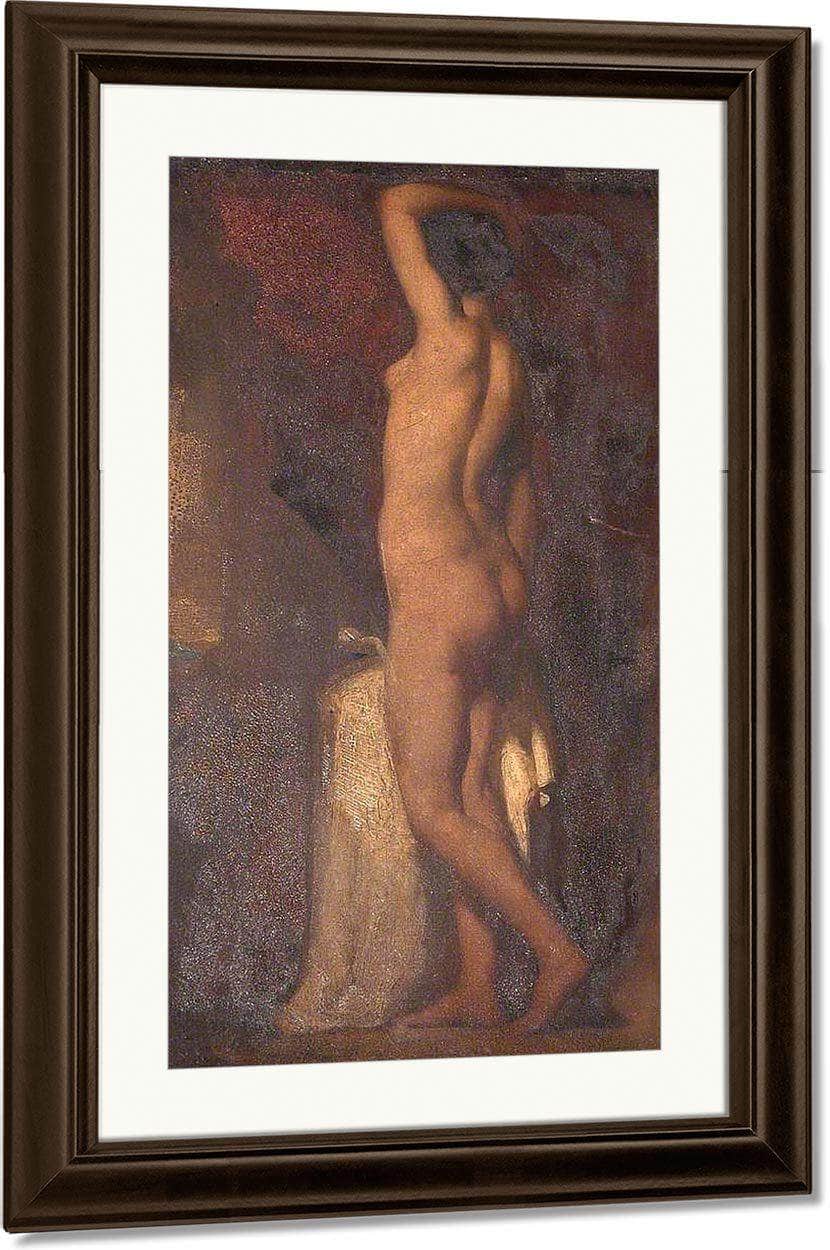 A Standing Female Nude By William Etty Fine Art Print