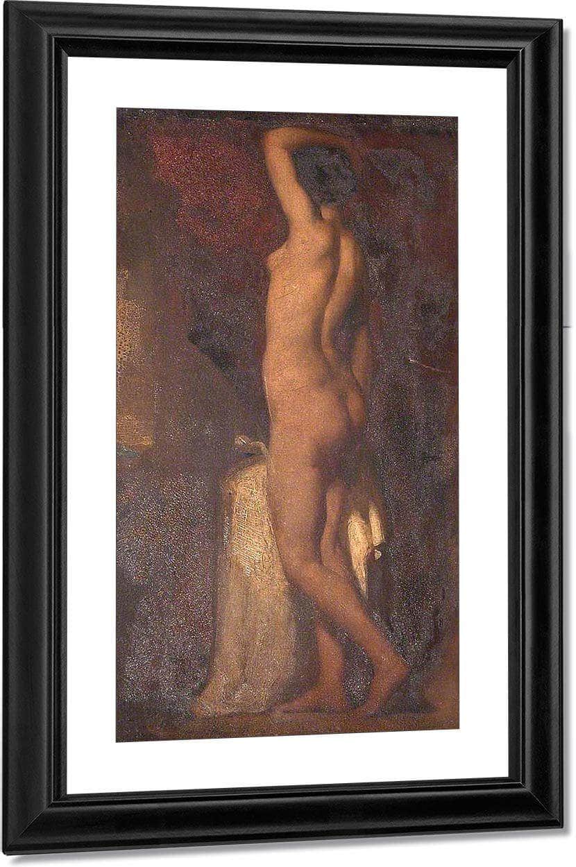 A Standing Female Nude By William Etty Fine Art Print