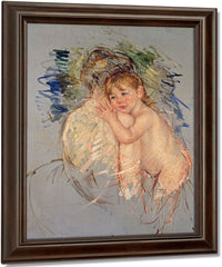 A Study For 'Le Dos Nu' By Mary Cassatt Fine Art Print