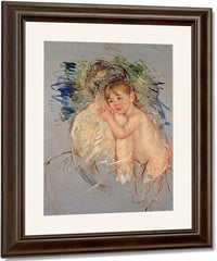 A Study For 'Le Dos Nu' By Mary Cassatt Fine Art Print