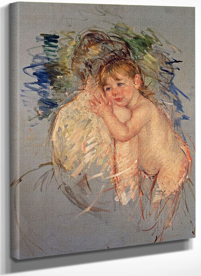 A Study For 'Le Dos Nu' By Mary Cassatt Fine Art Print