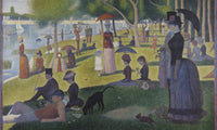 A Sunday On La Grande Jatte    1884 By Georges Pierre Seurat Fine Art Print