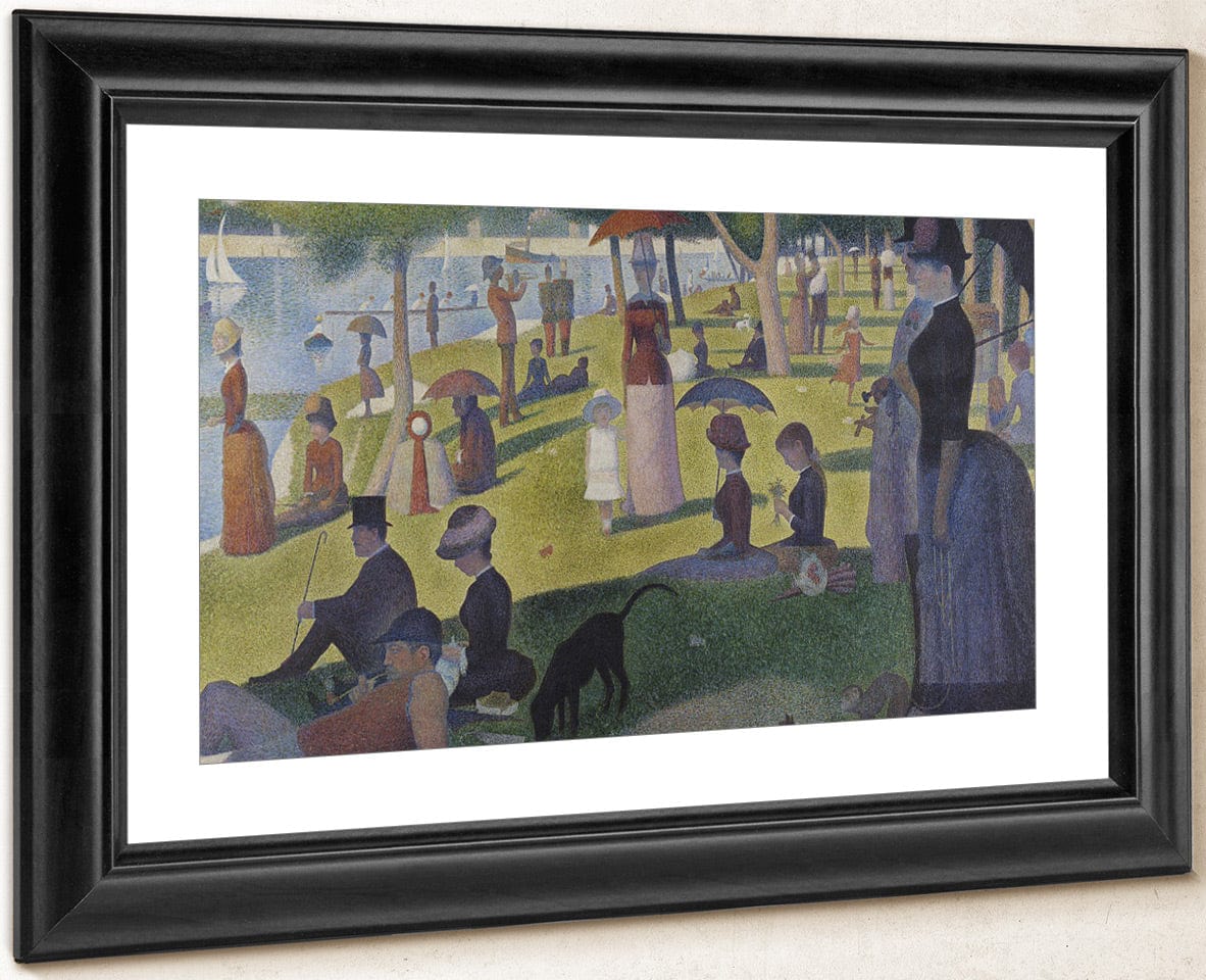 A Sunday On La Grande Jatte    1884 By Georges Pierre Seurat Fine Art Print