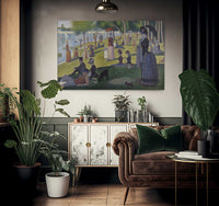 A Sunday On La Grande Jatte    1884 By Georges Pierre Seurat Fine Art Print