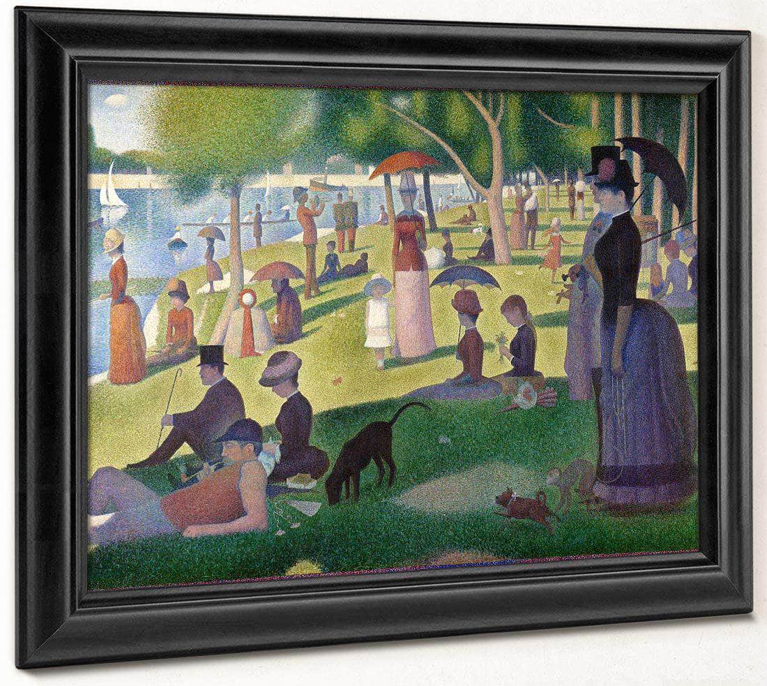 A Sunday On La Grande Jatte 1886 By Georges Seurat Fine Art Print