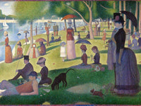 A Sunday On La Grande Jatte 1886 By Georges Seurat Fine Art Print