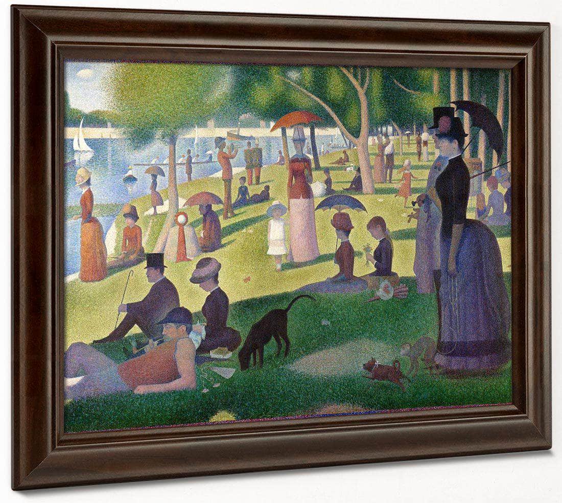 A Sunday On La Grande Jatte 1886 By Georges Seurat Fine Art Print