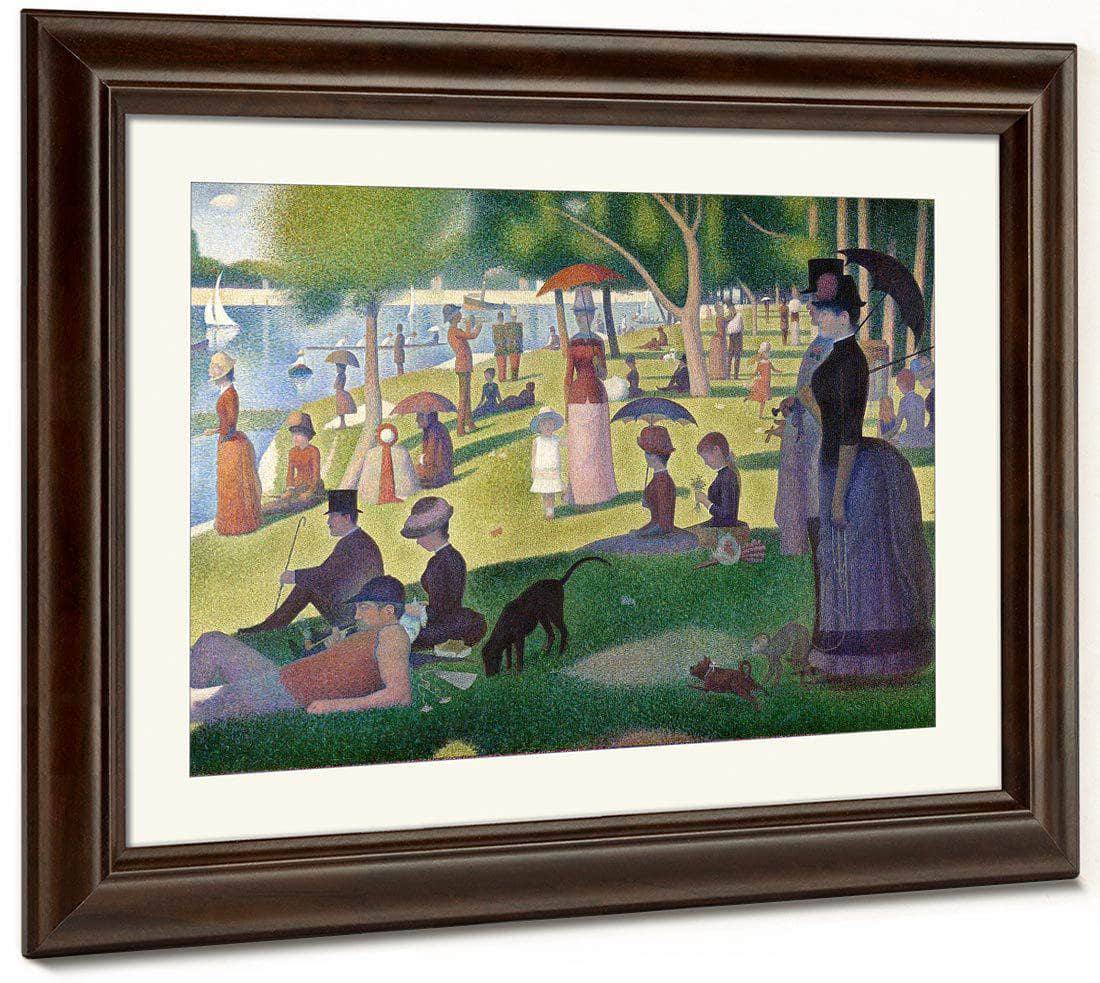 A Sunday On La Grande Jatte 1886 By Georges Seurat Fine Art Print
